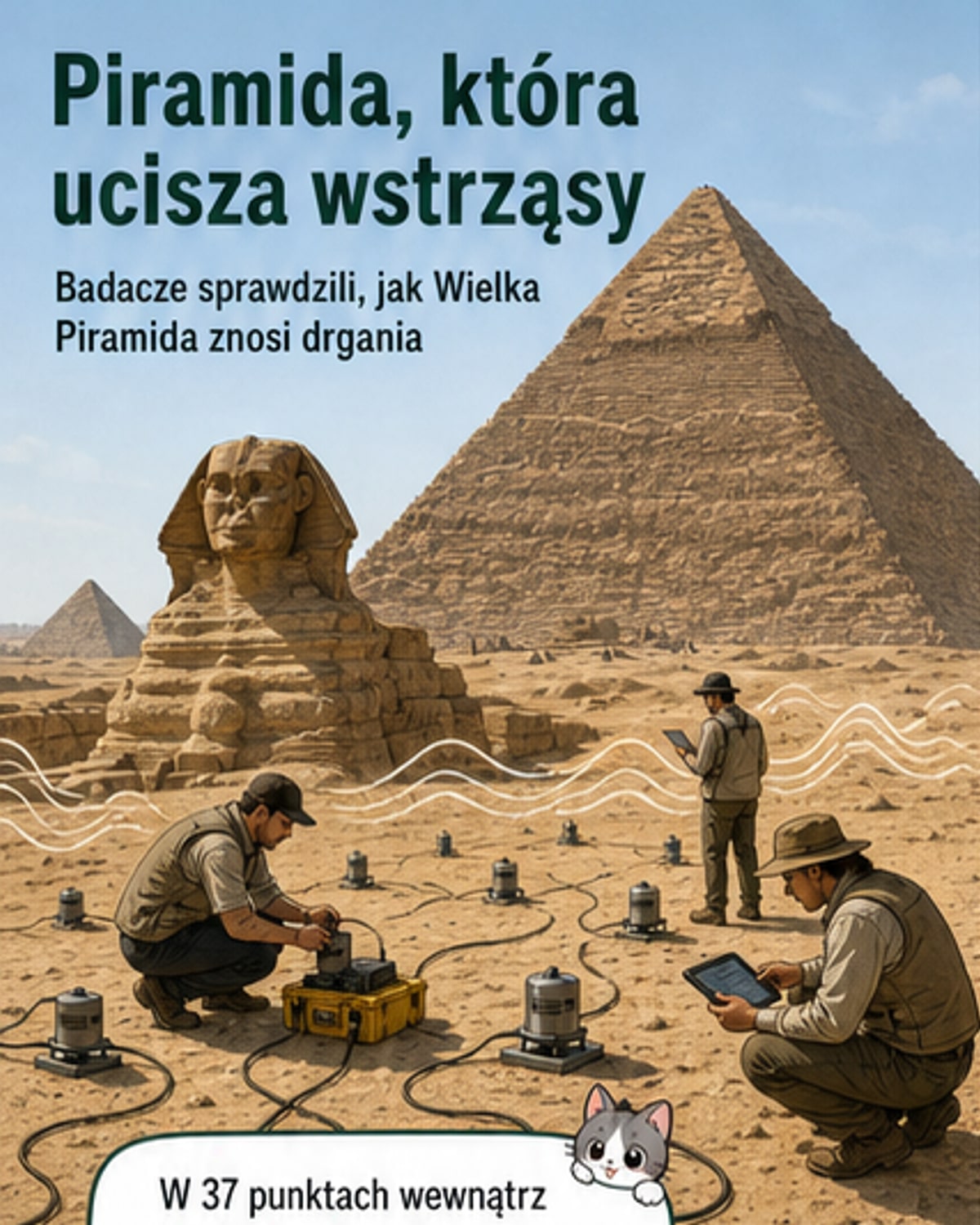 Jak piramida przetrwała trzęsienia?