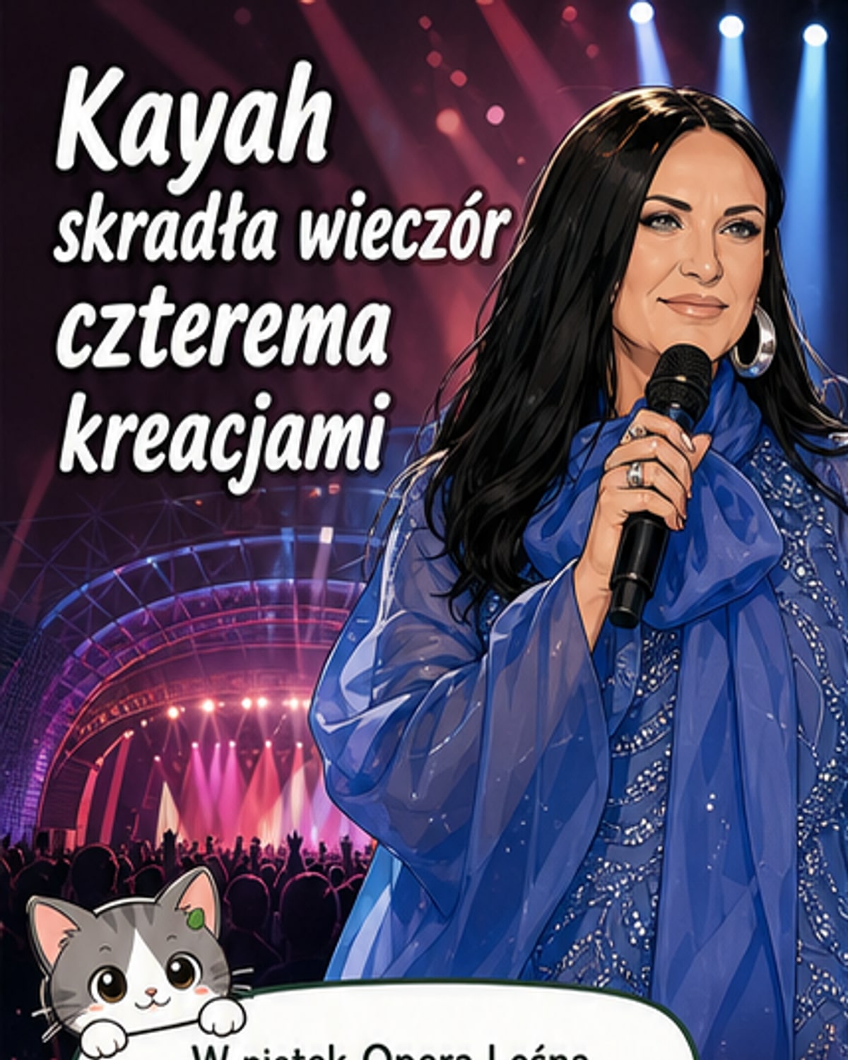 Kayah zmieniała kreacje aż cztery razy