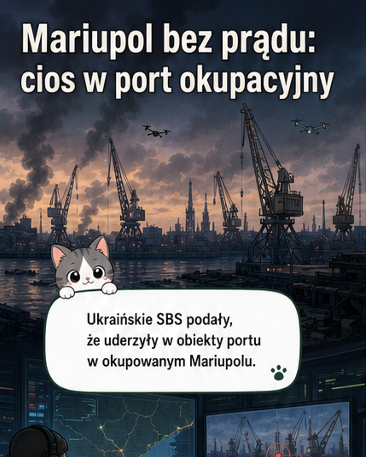 Ukraińcy unieruchomili port w Mariupolu