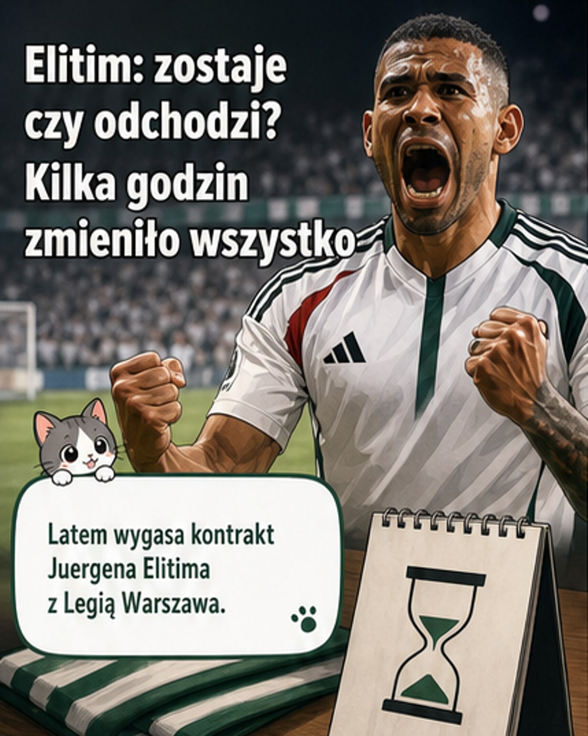 Elitim po sezonie opuszcza Legię?