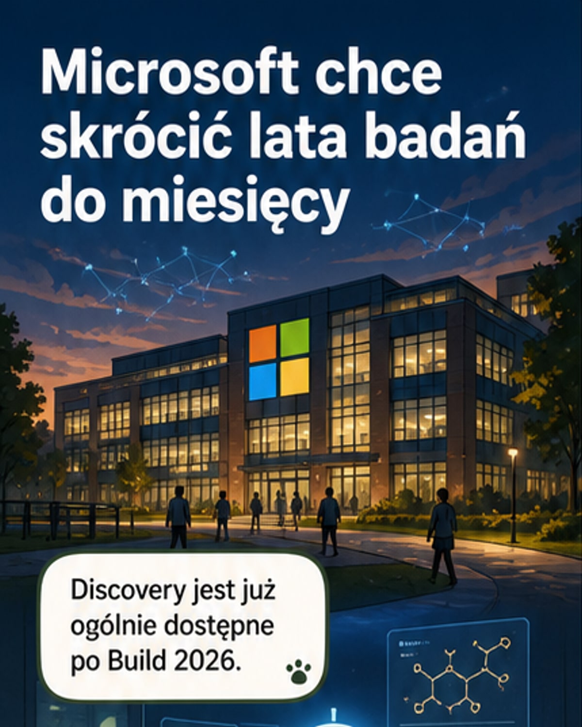 Microsoft Discovery wspiera naukę AI