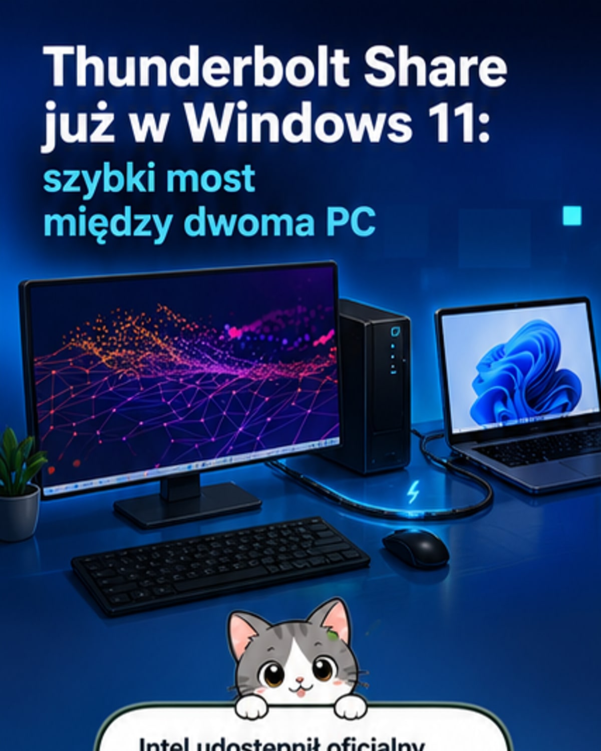 Thunderbolt Share dla Windows 11
