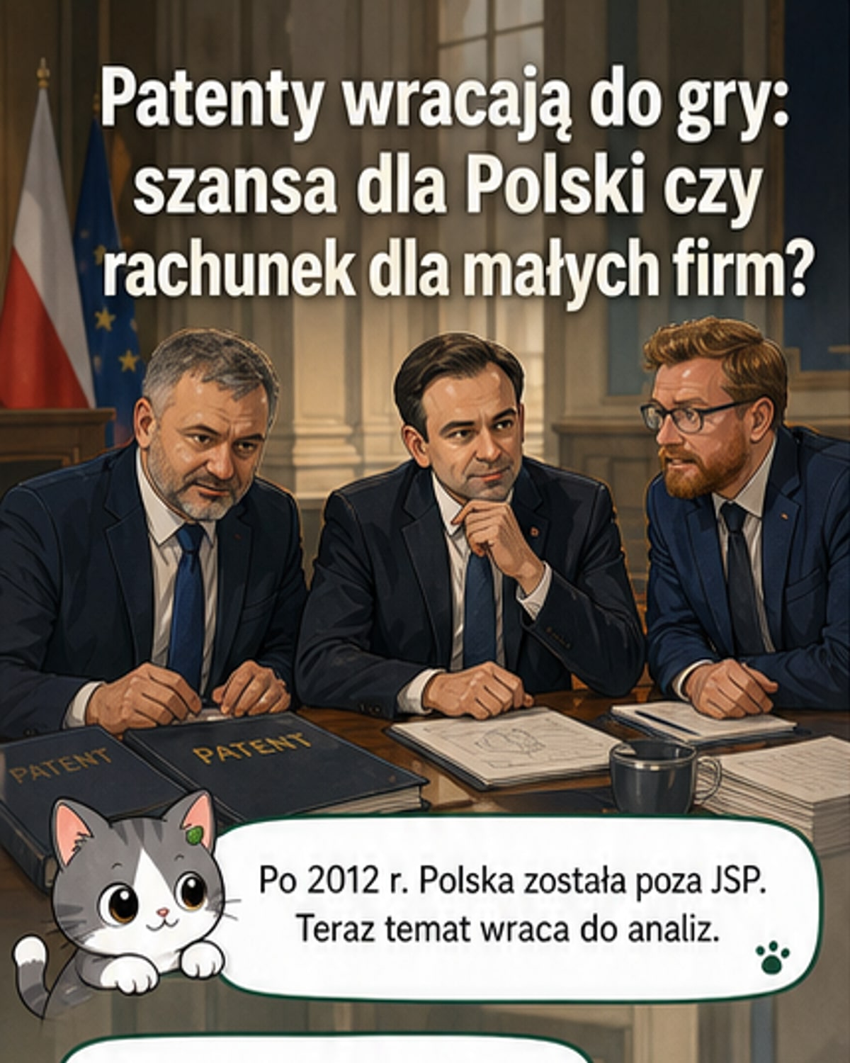 Polska przed decyzją o unijnym systemie patentowym
