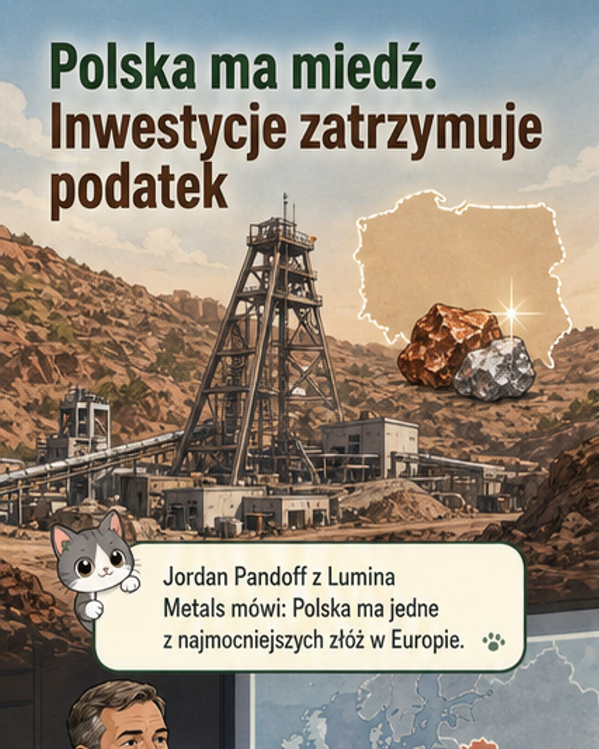 Polska może być miedziowym gigantem