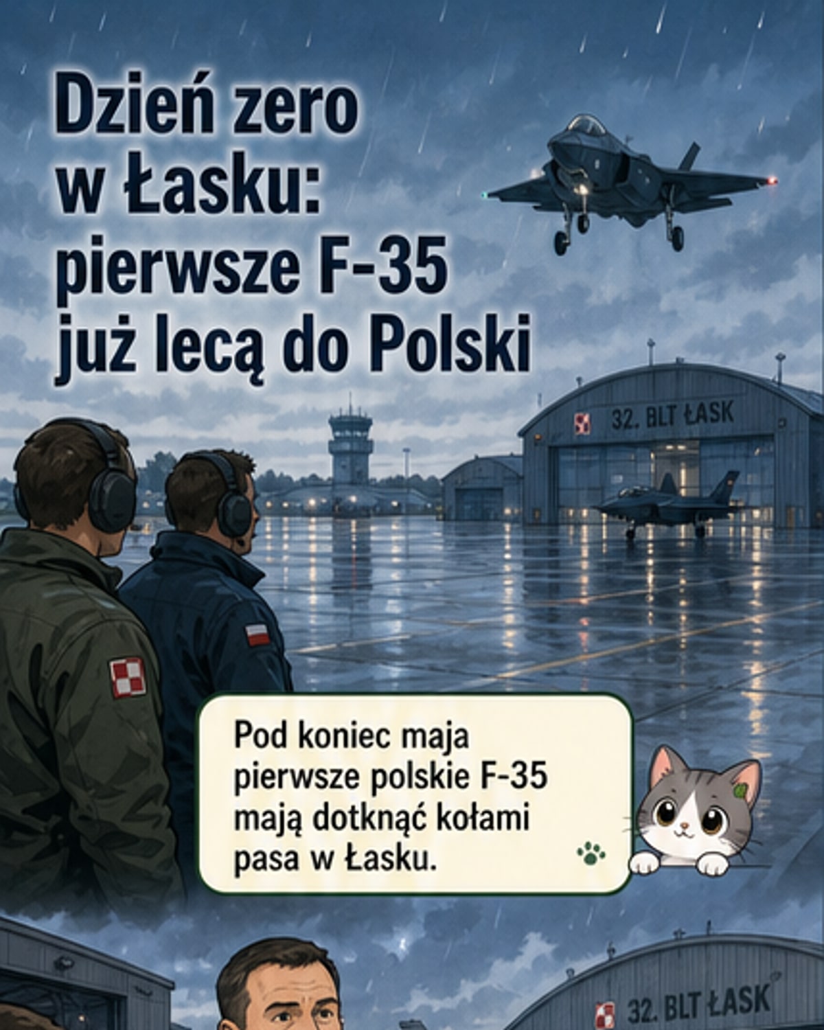Pierwsze F-35 lądują w Polsce