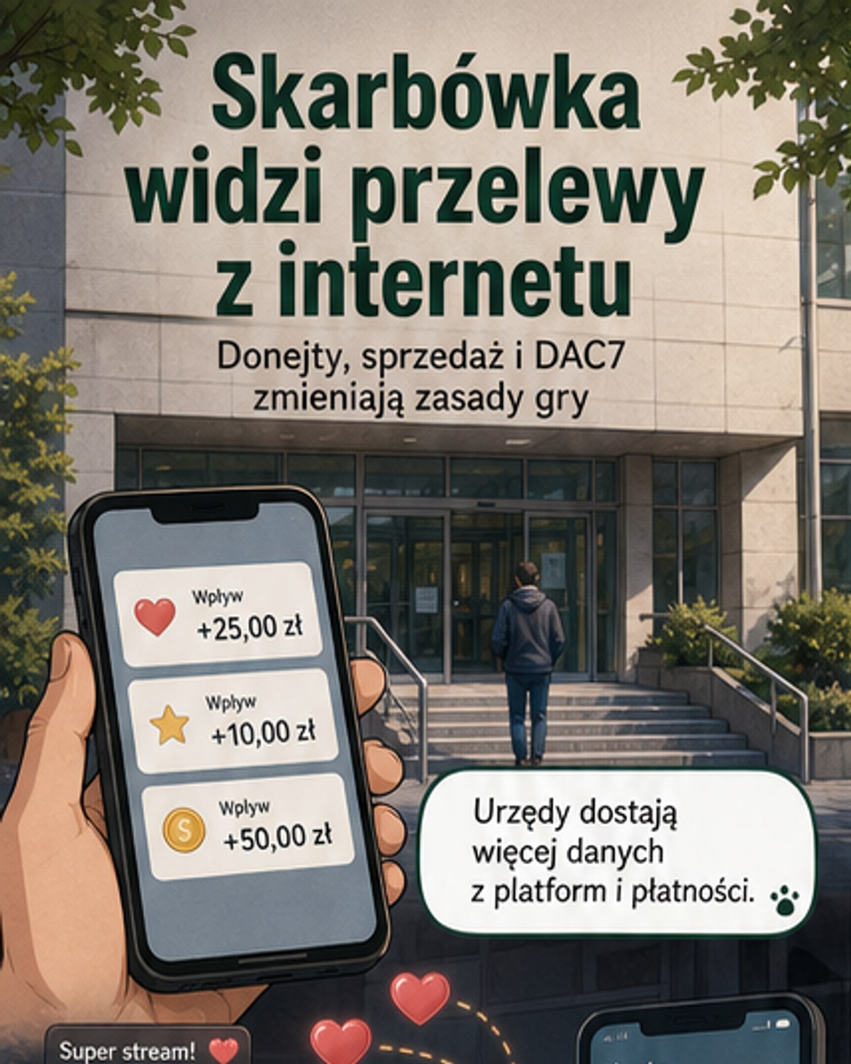 Donejty i sprzedaż online pod lupą
