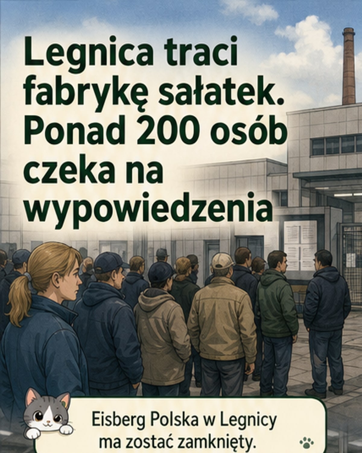 Zamykają fabrykę, 200 osób na bruk
