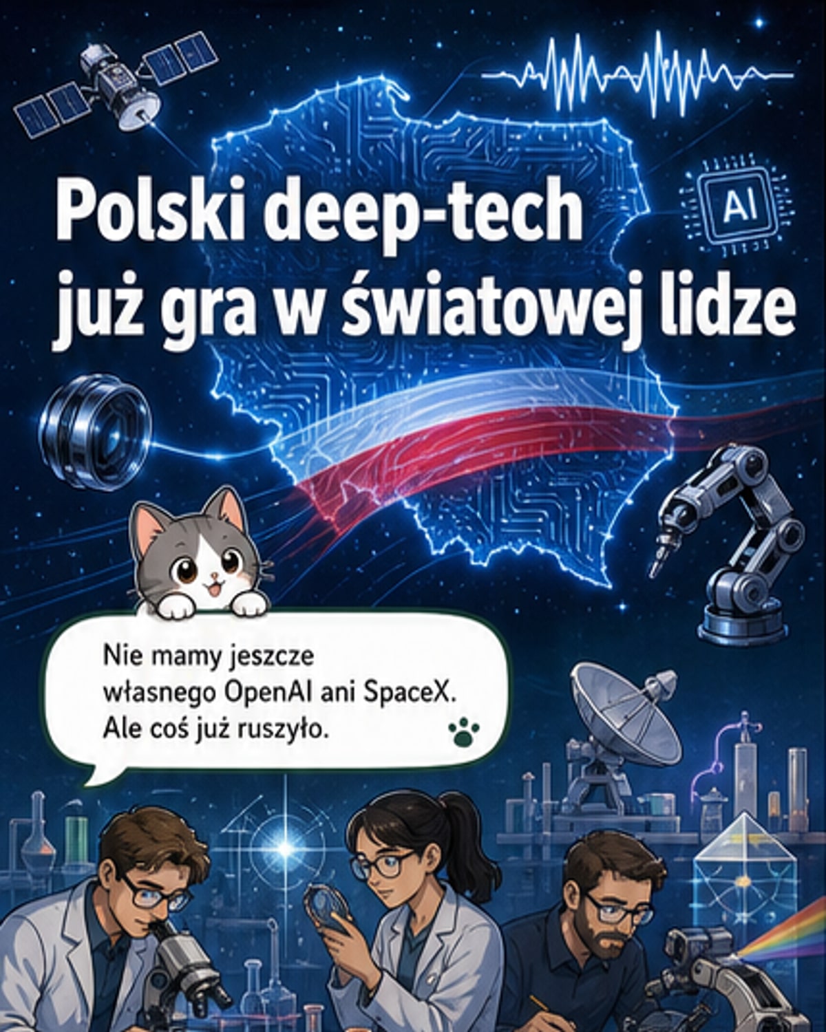 Polska nie ma OpenAI, ale ma już 11-mld-dol. jednorożca