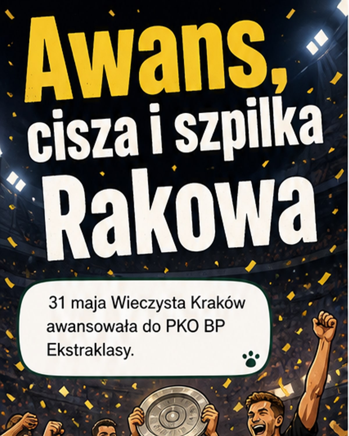 Raków wbił Wieczystej szpilę po awansie