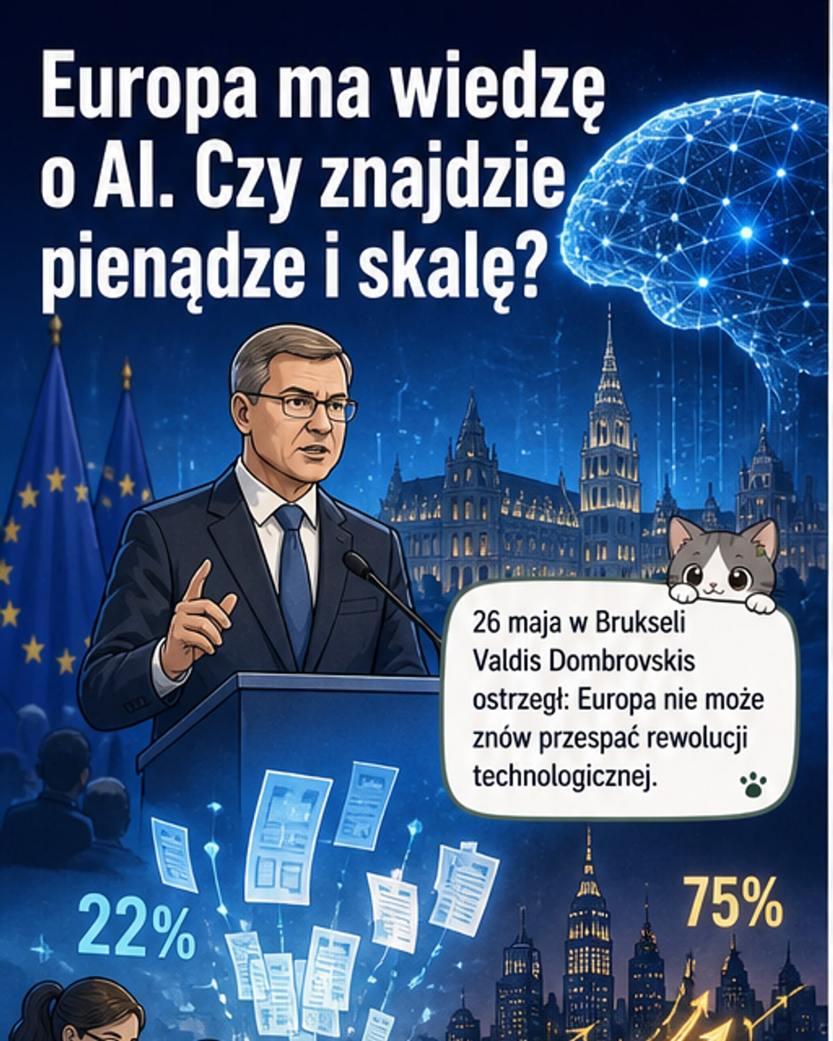 UE chce zmienić dynamikę AI