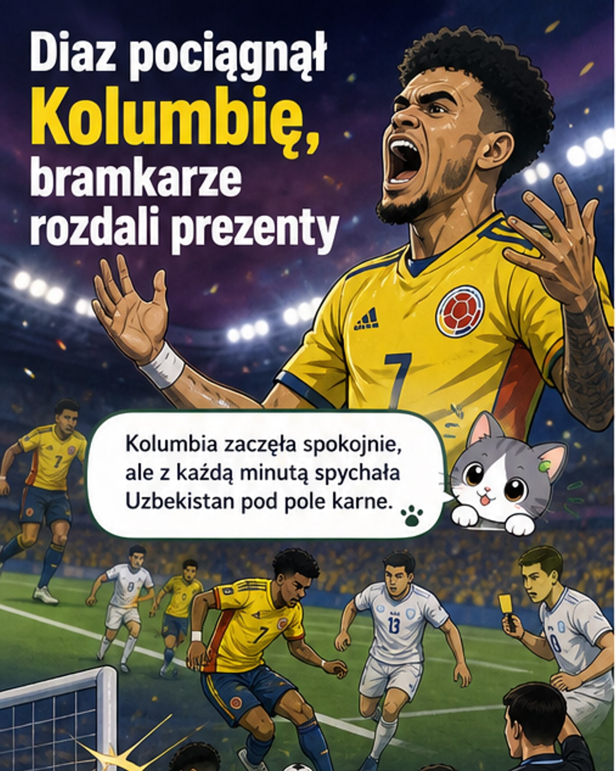 Klops bramkarza przesądził mecz