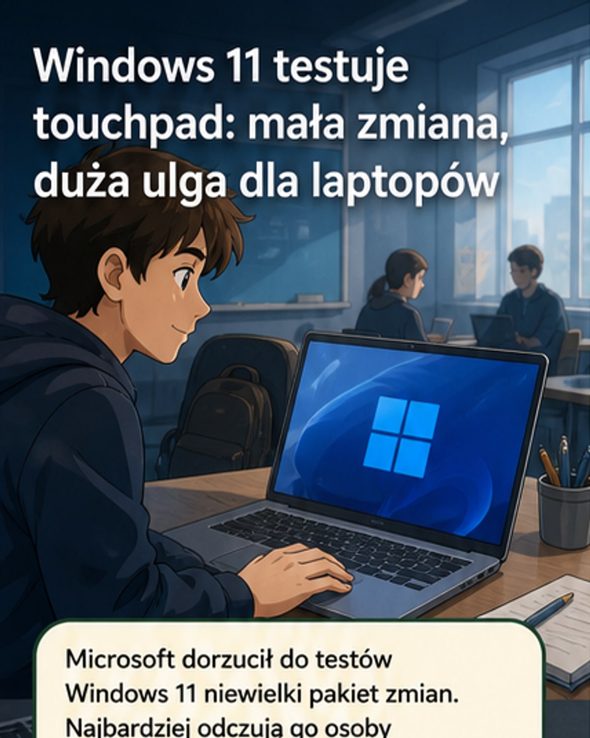Windows 11 testuje nowe gesty touchpada