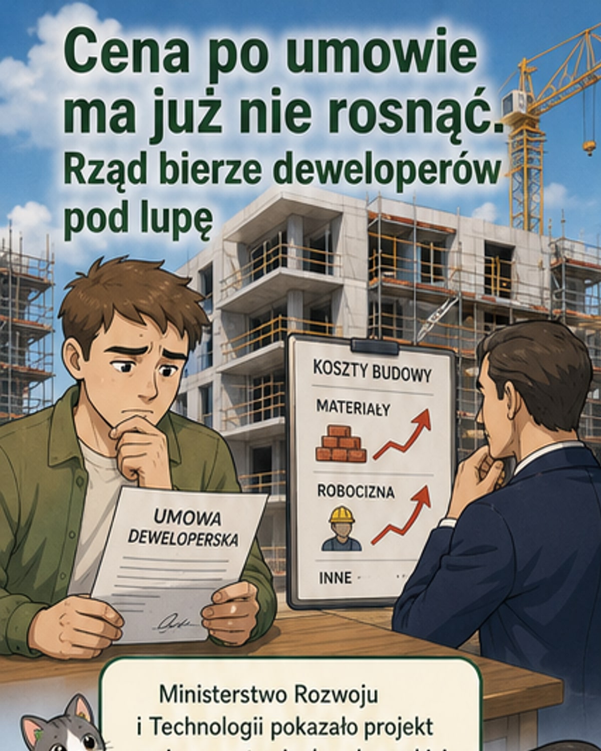 Rząd ogranicza władzę deweloperów