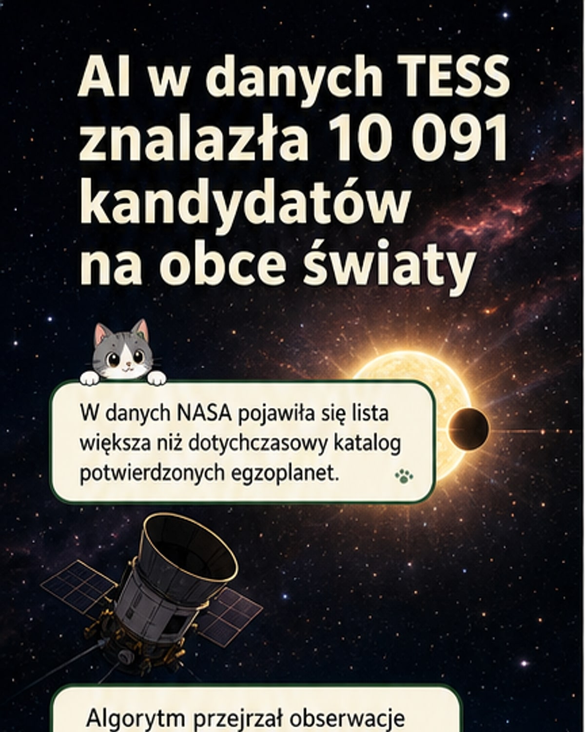 Nad 10 tys. nowych egzoplanet w danych NASA