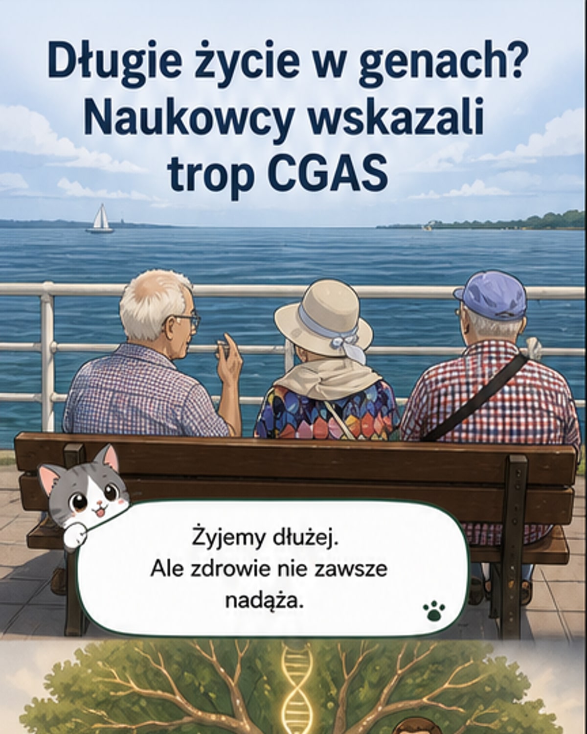 Genetyczny klucz do zdrowego starzenia