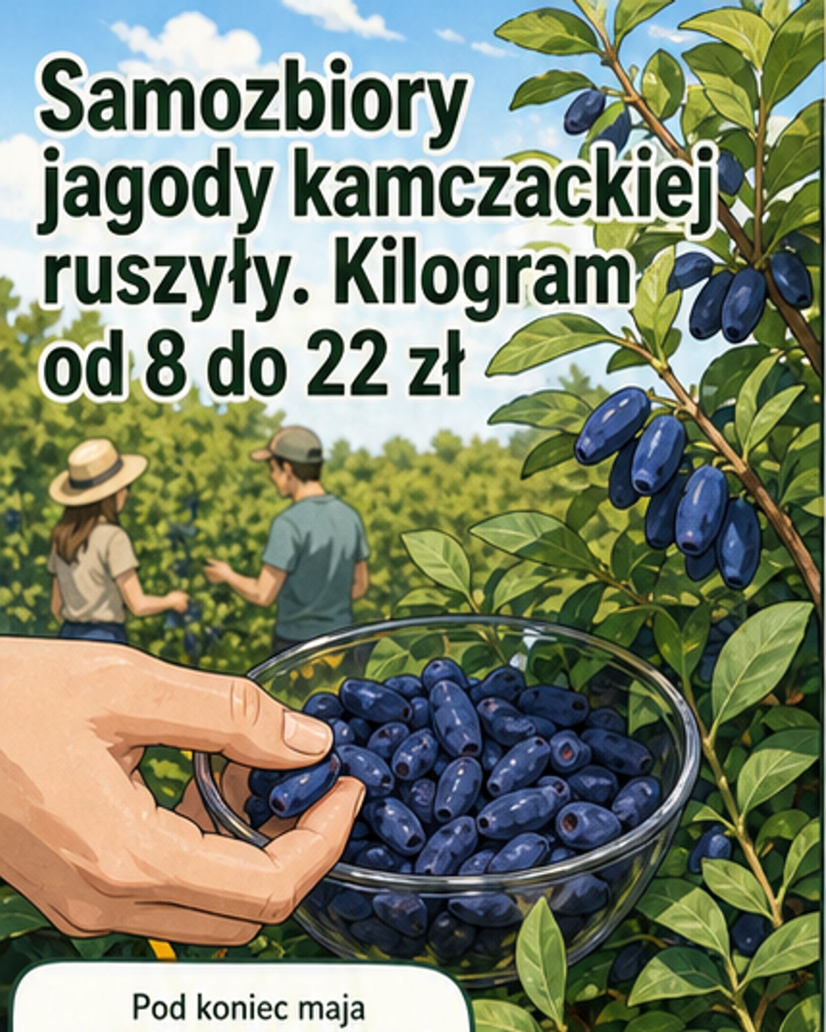 Jagoda kamczacka zbliża się do sezonu