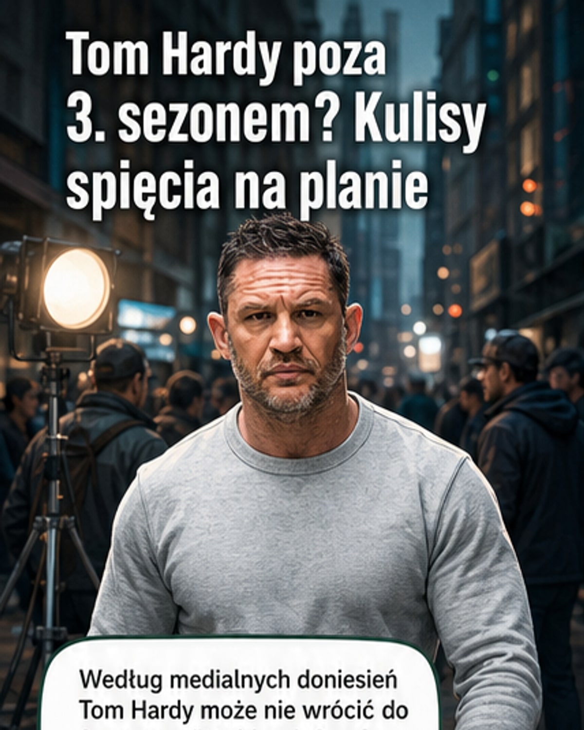 Tom Hardy może opuścić 'Strefę interesów'