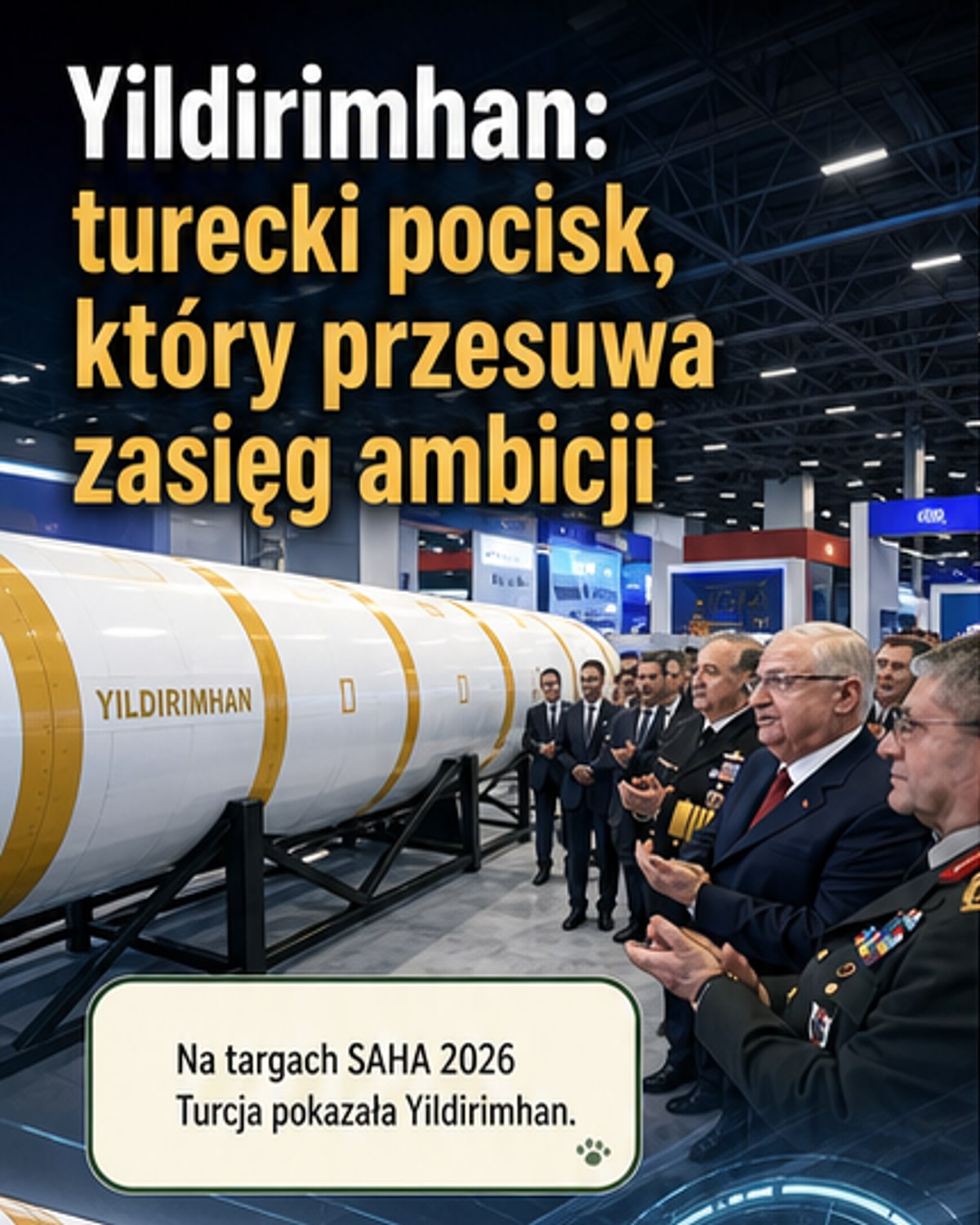 Turcja pokazała nowy hipersoniczny pocisk