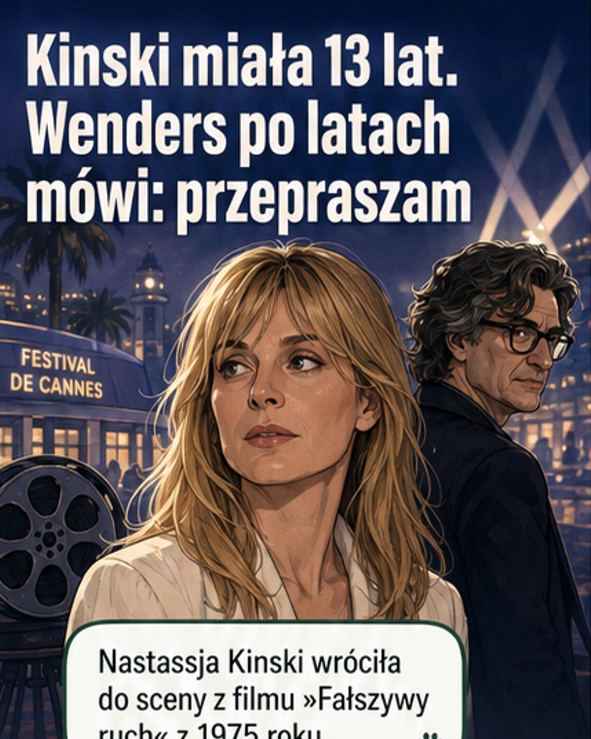 Reżyser przeprasza aktorkę po 40 latach