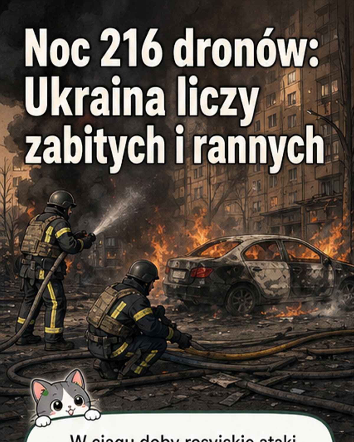 Rosja atakuje Ukrainę: ofiary i ranni