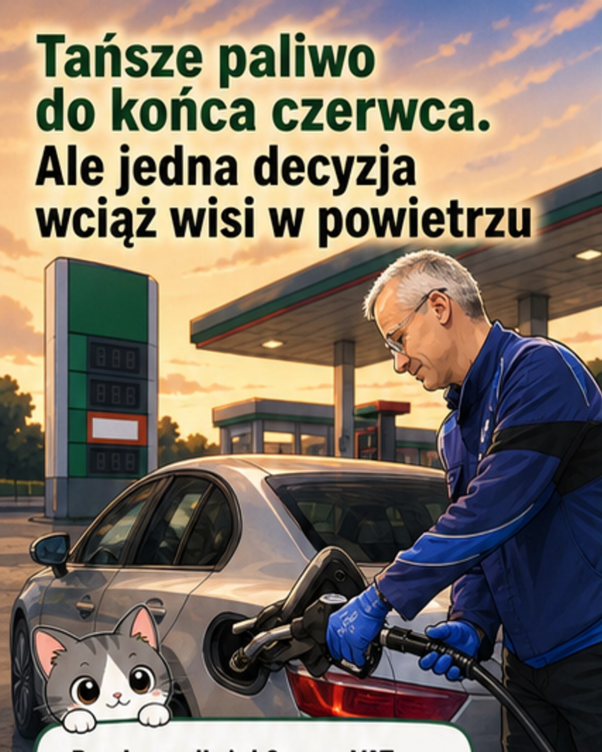 Tańsze paliwa do końca czerwca