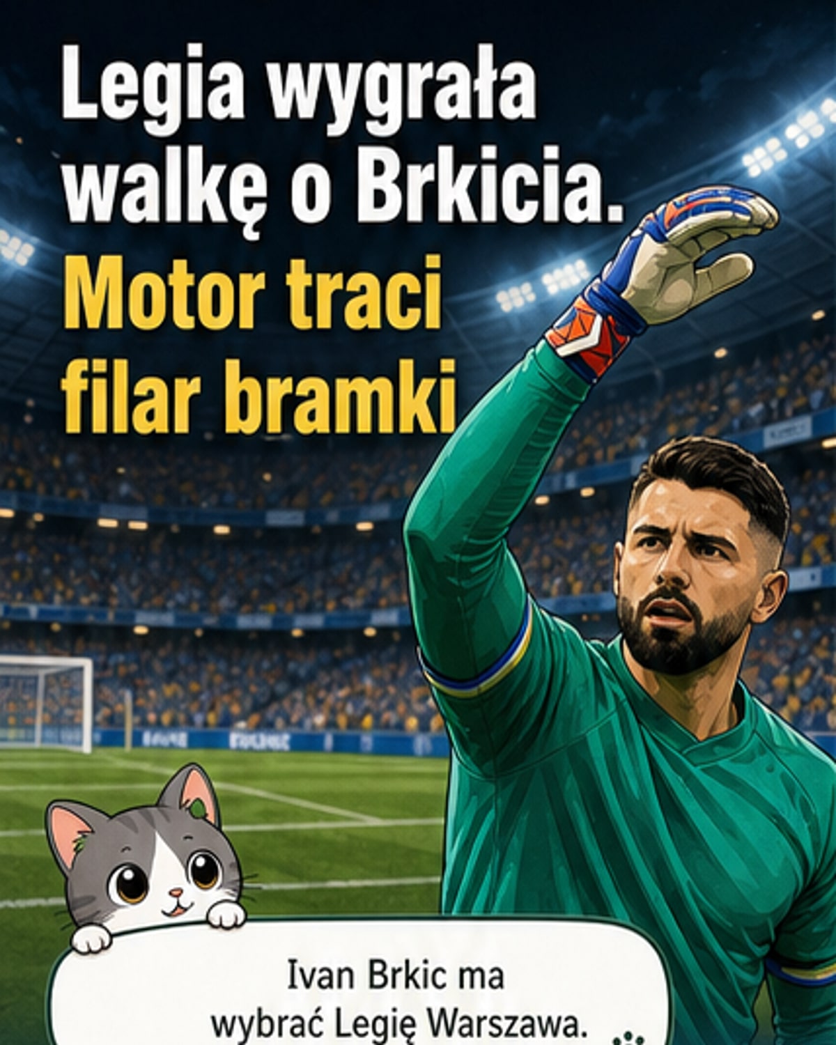 Legia zaciąga Brkicia z Motoru