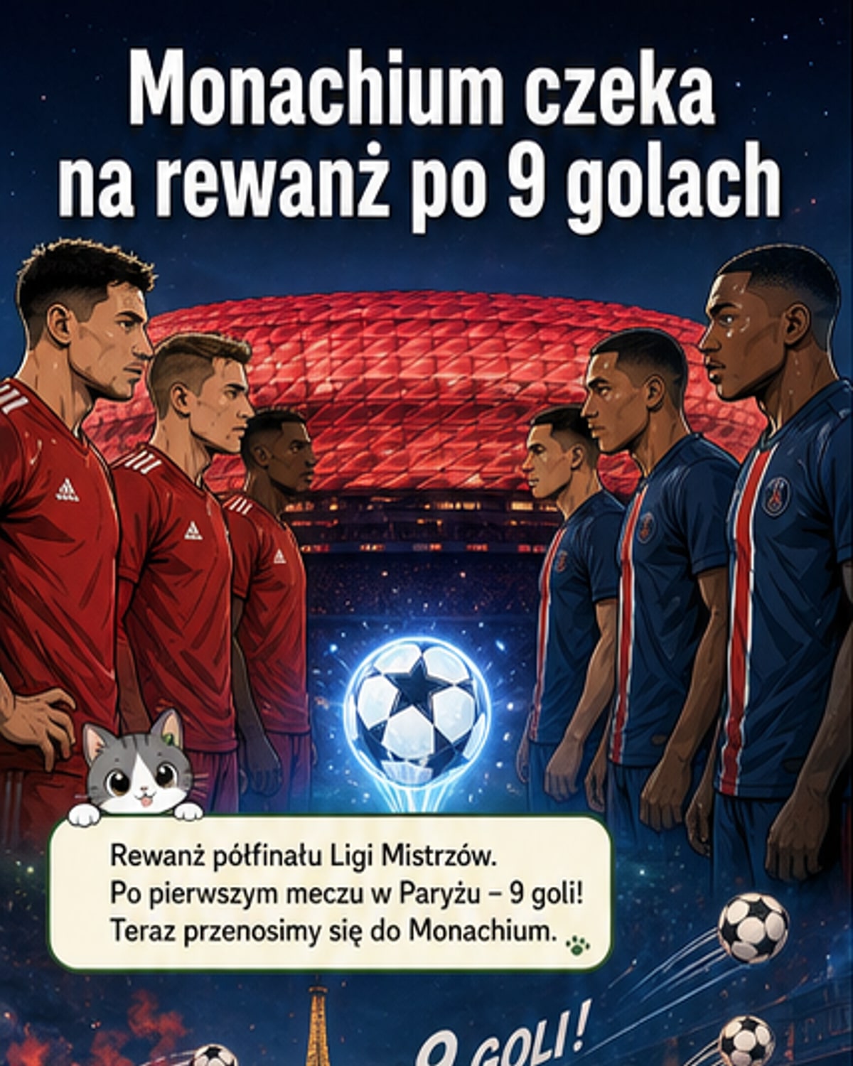 Rewanz w Monachium. Kto do finału?