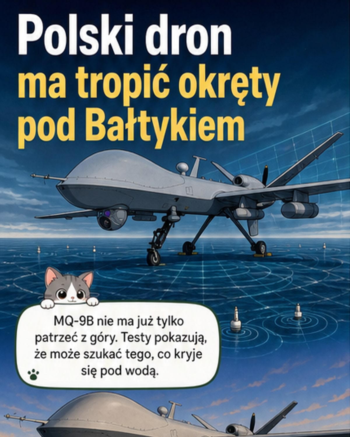 Polska kupiła latającego łowcę okrętów