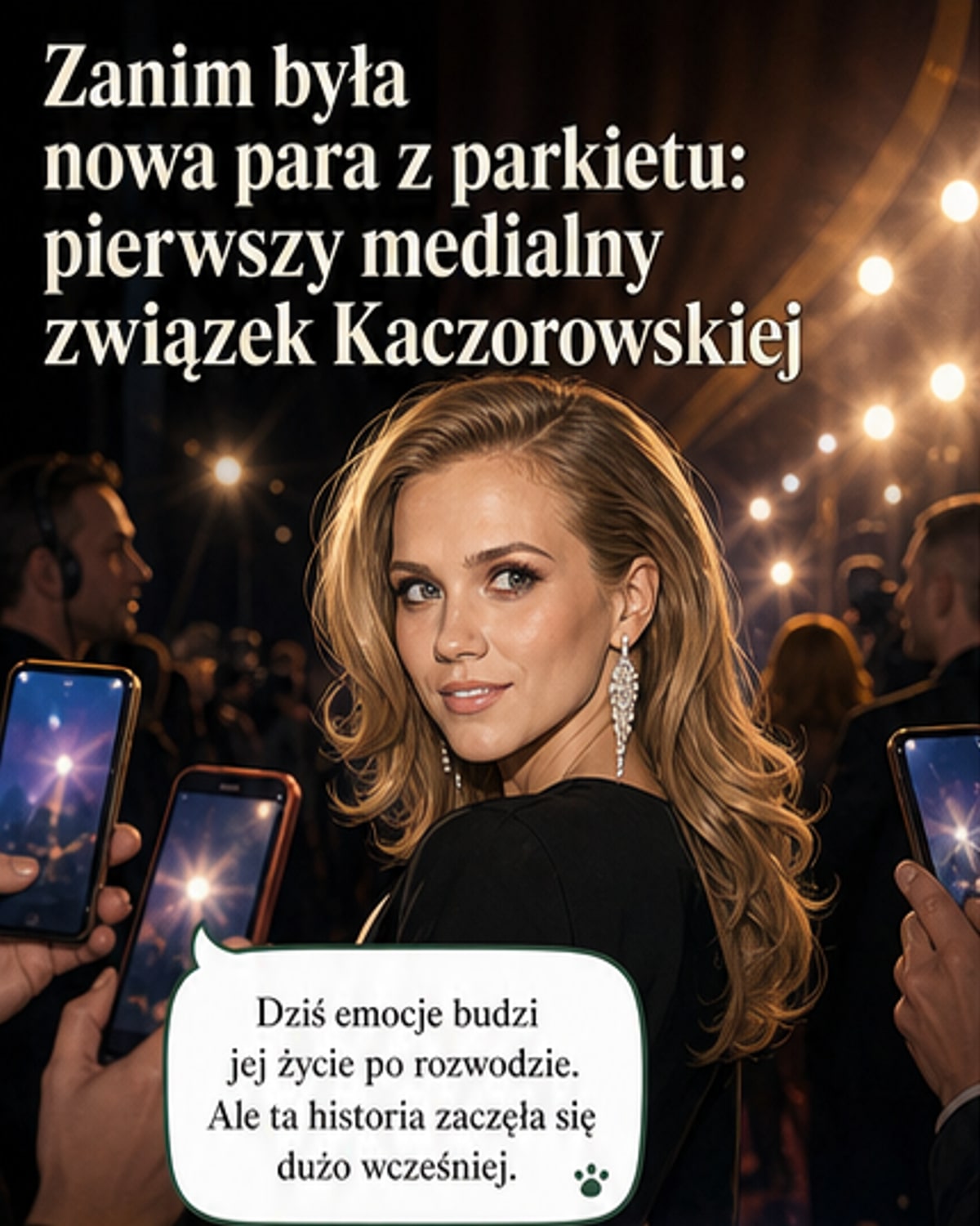 Pierwszy medialny związek Kaczorowskiej