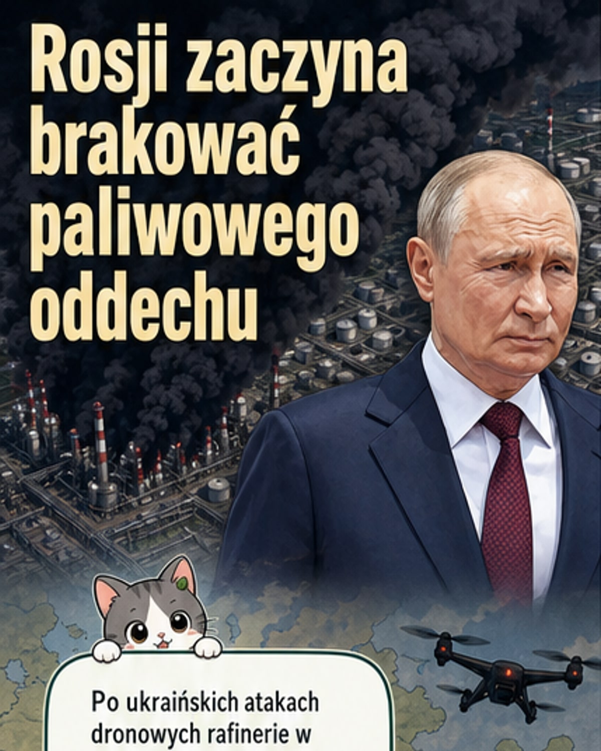Ukraina trafia w serce Rosji
