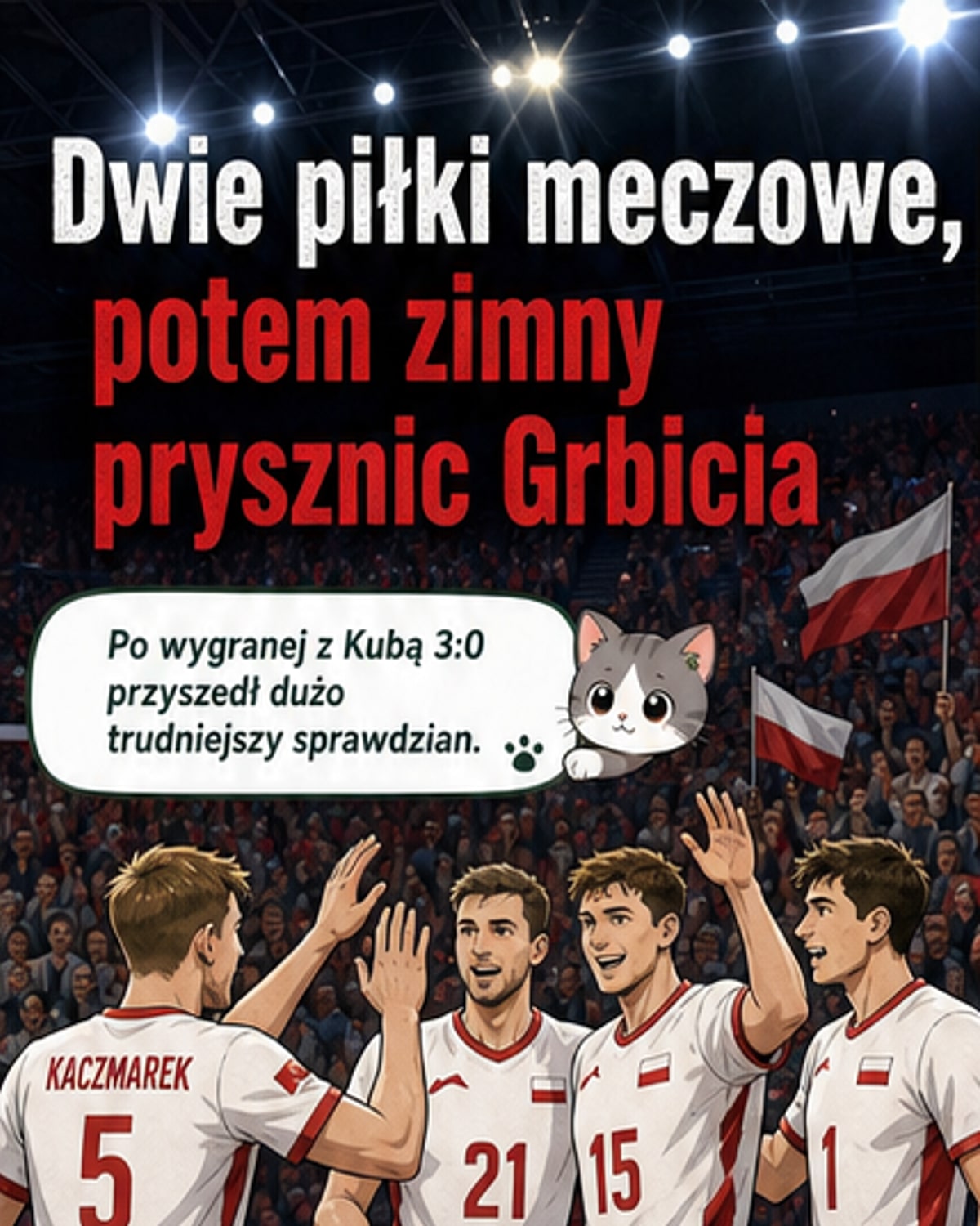 Porażka Polaków. Grbić nie owijał w bawełnę