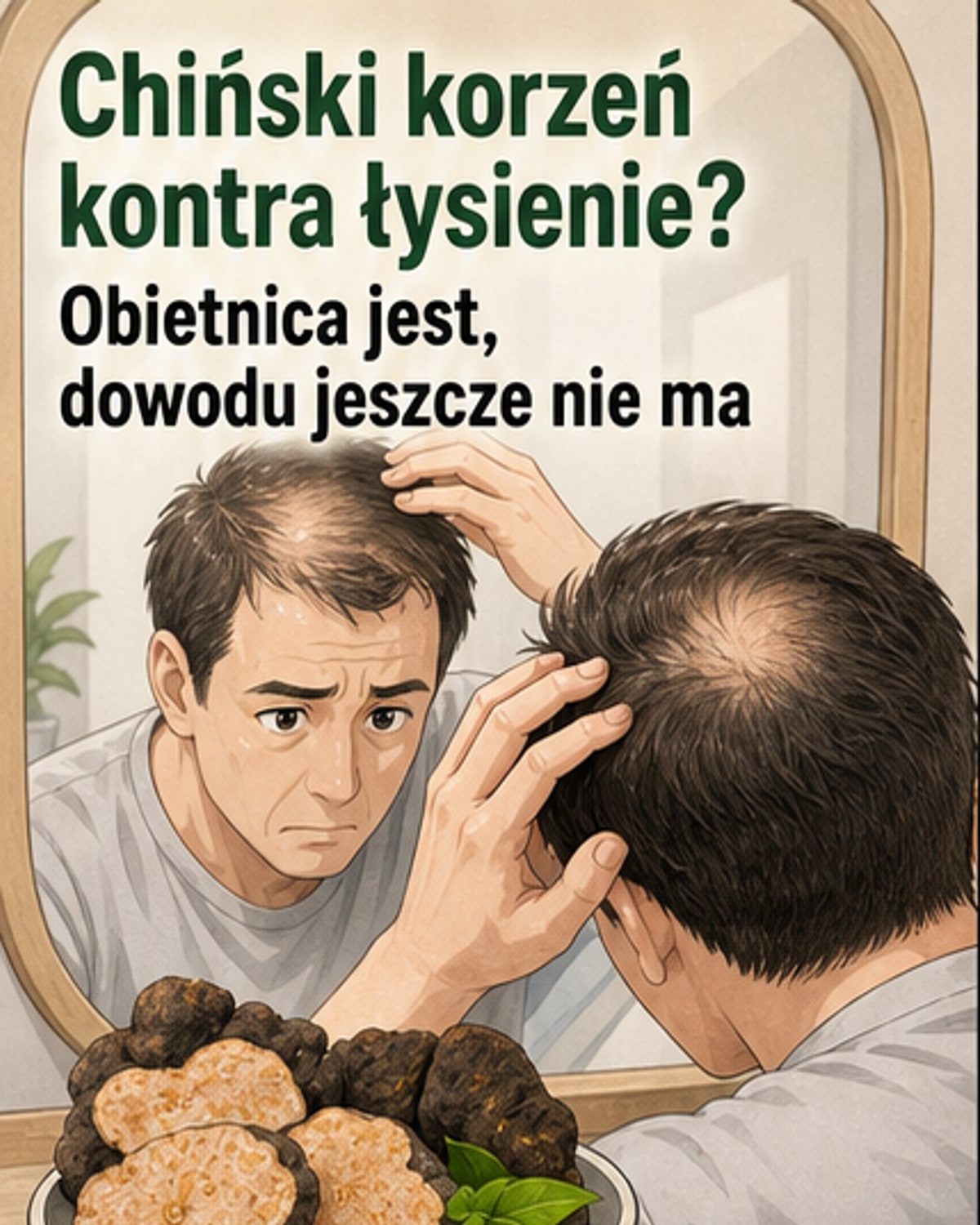 Chiński korzeń przeciw łysieniu?