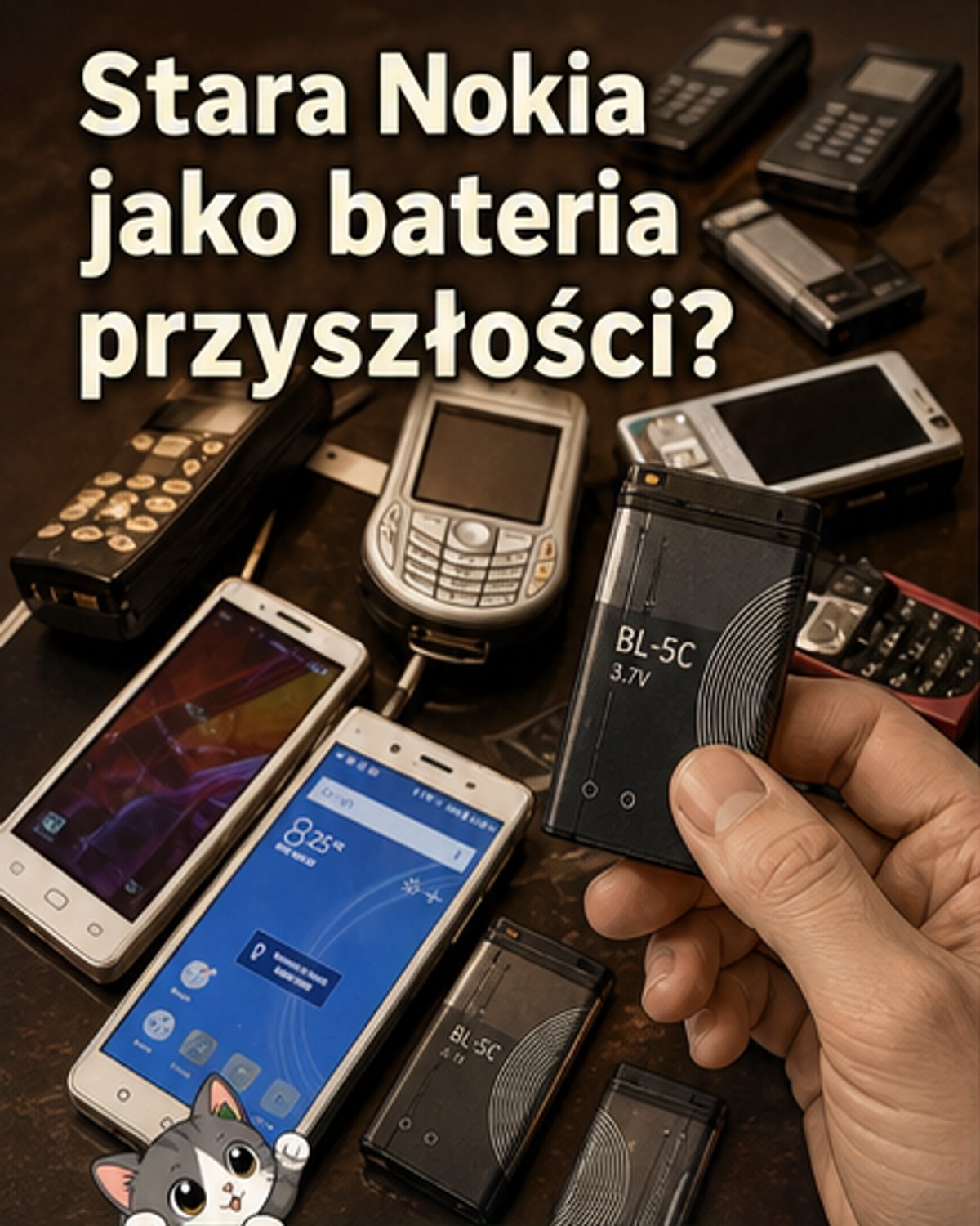 Stara bateria z Nokii może uratować nowoczesne ogniwa