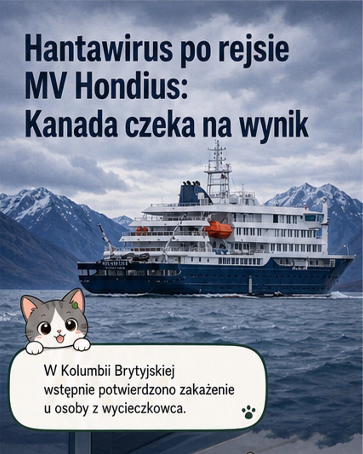 W Kanadzie podejrzenie zakażenia rzadkim wirusem