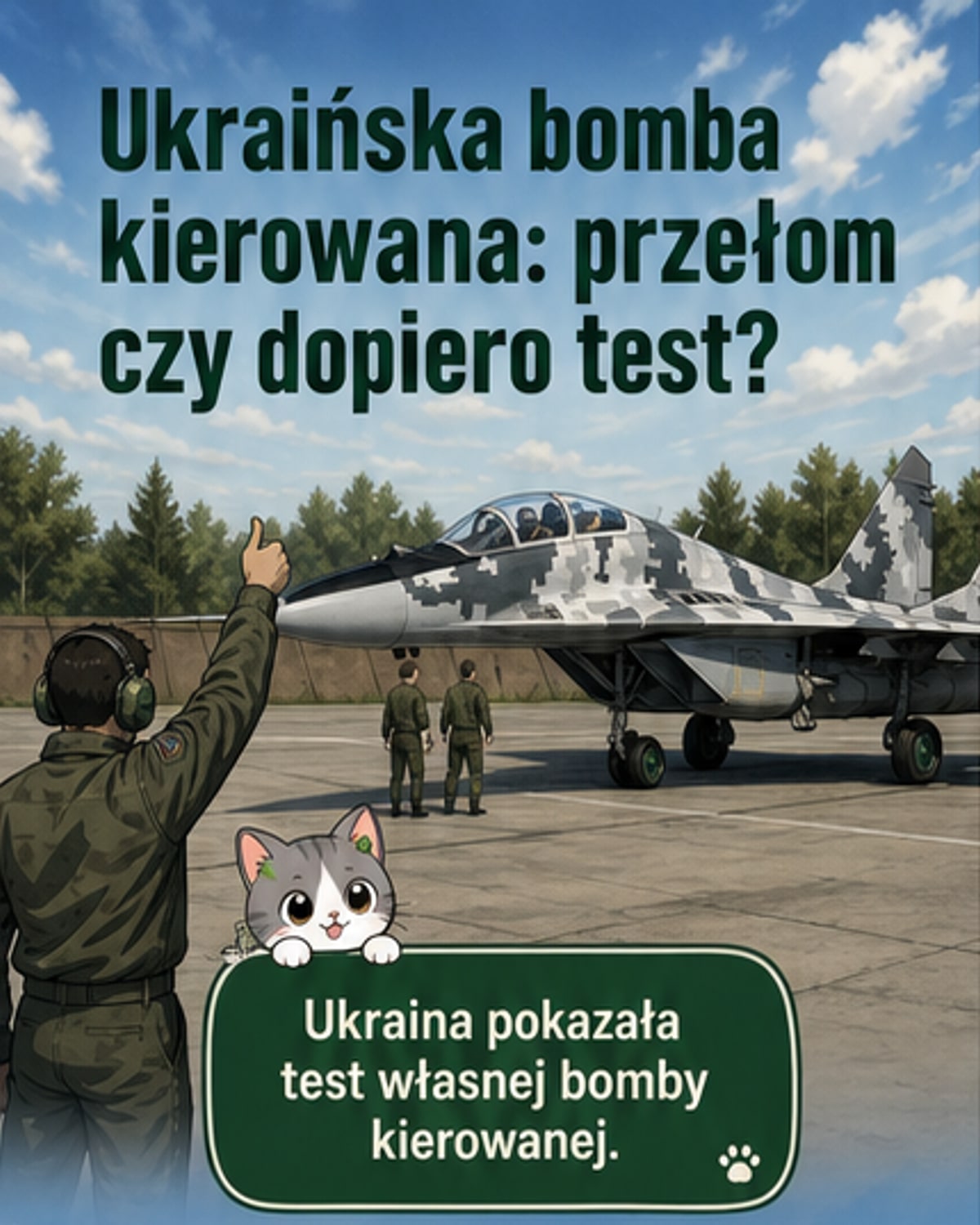 Ukraina testuje własną bombę kierowaną