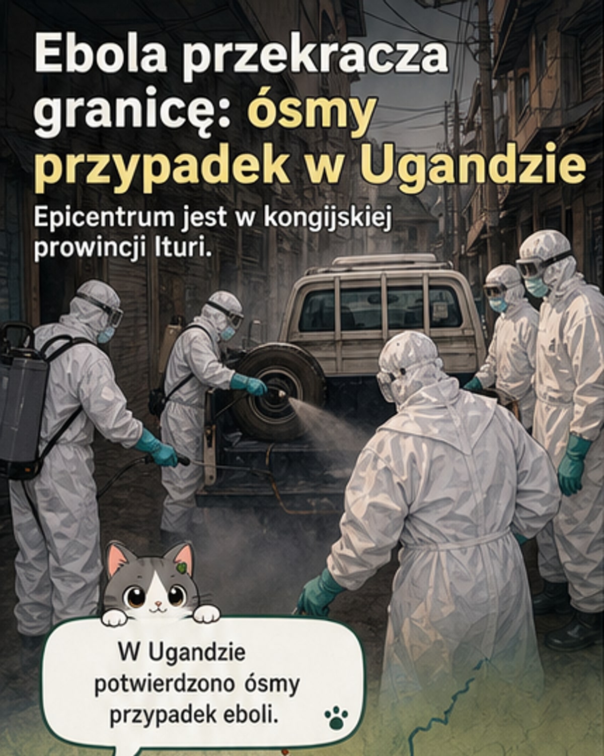 Ebola w Afryce: 220 zmarłych w DRK