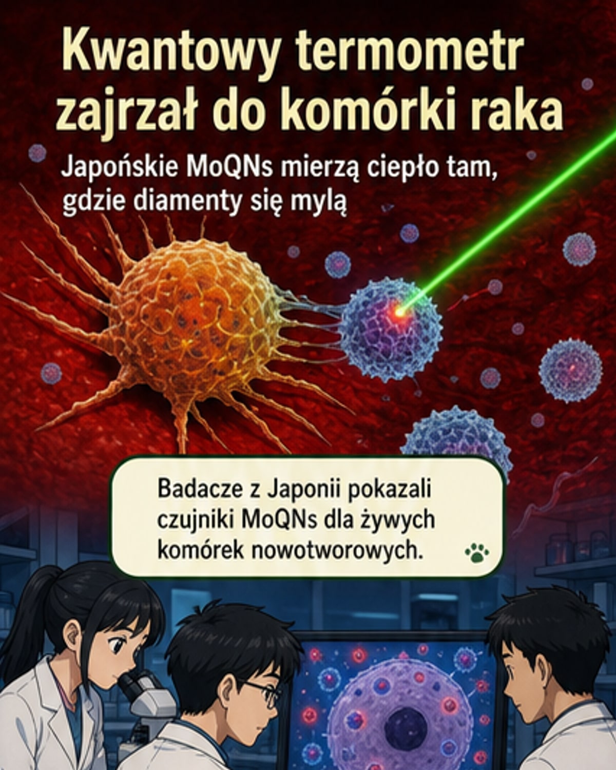 Termometr kwantowy cenniejszy niż diamenty