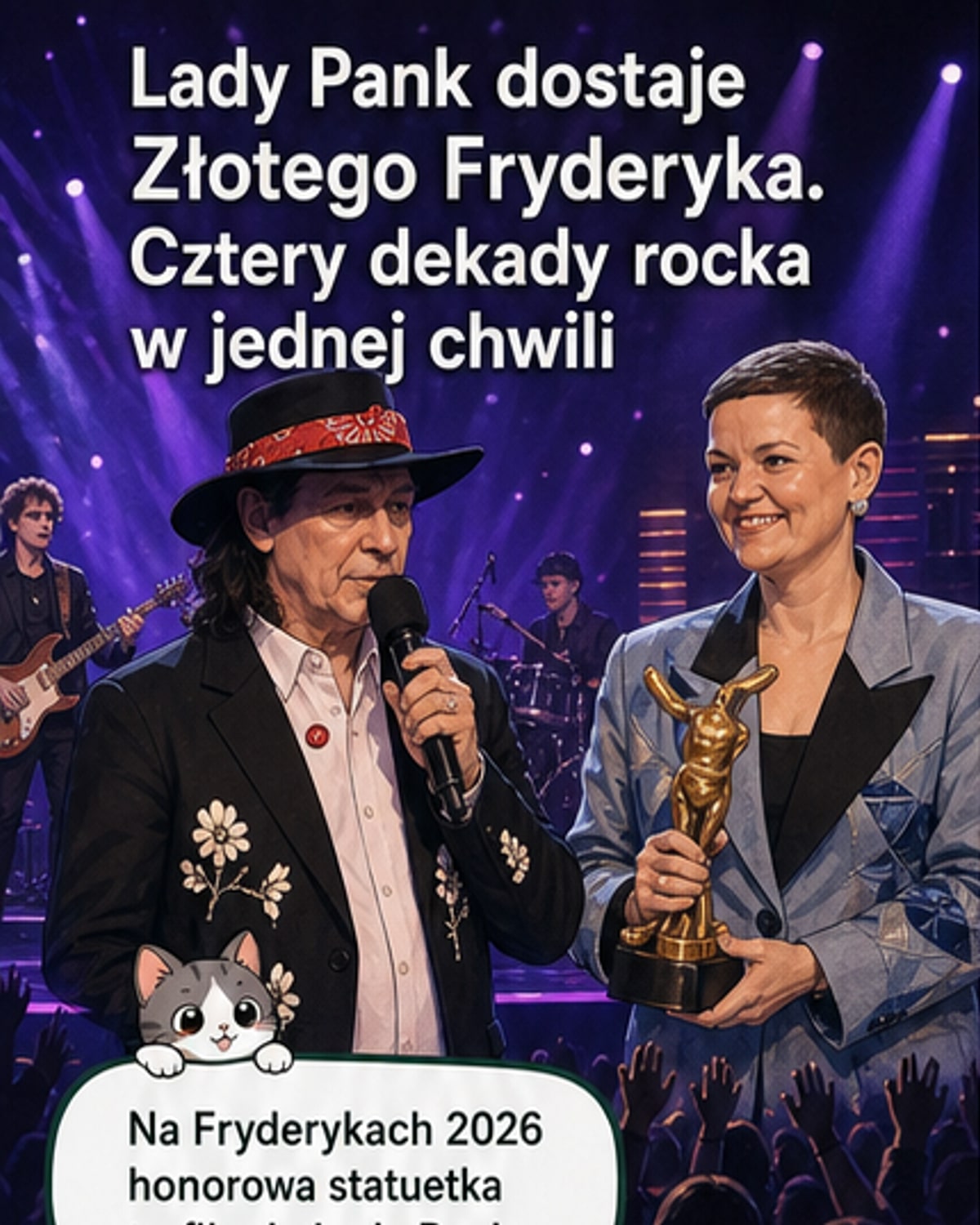 Lady Pank dostał Złotego Fryderyka