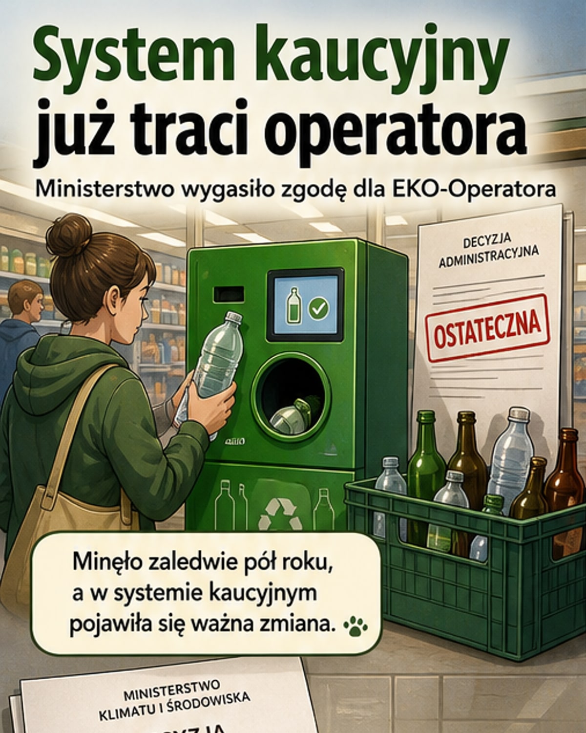 Ministerstwo wygasza zezwolenie EKO-Operatora