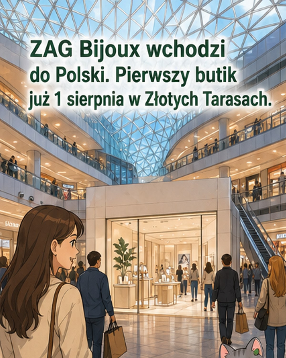Francuska marka ZAG Bijoux otwiera sklep w Warszawie