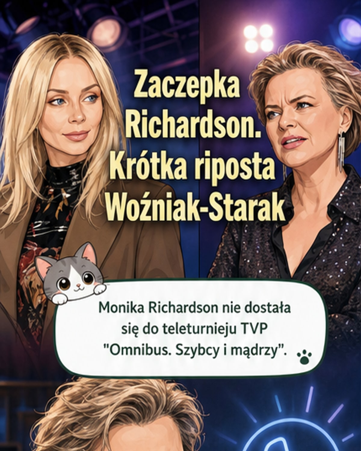Woźniak-Starak odpowiada na atak