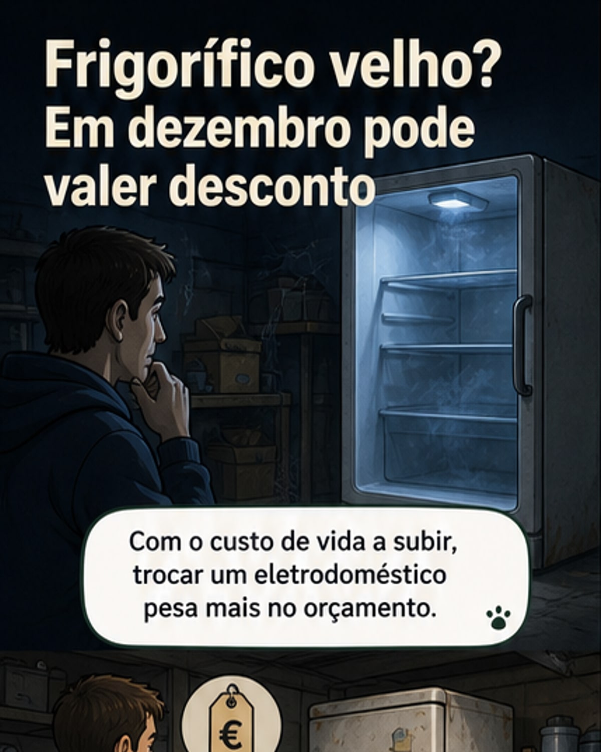 Governo paga para descartares o frigorífico velho