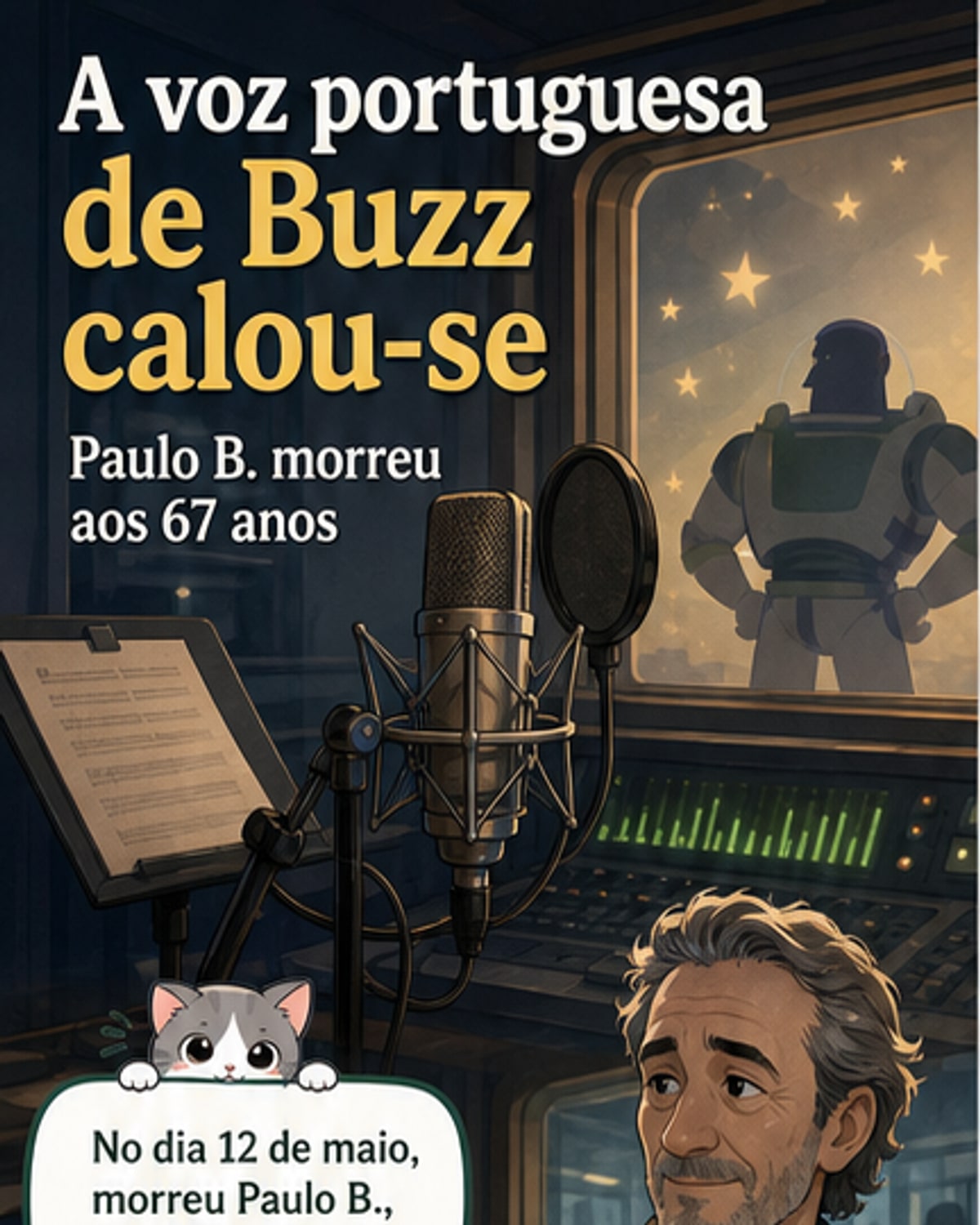 Morre ator que deu voz a Buzz Lightyear