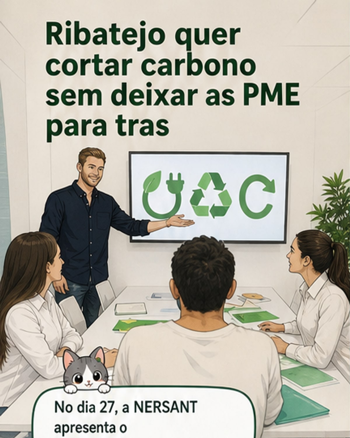 Projeto vai ajudar empresas do Ribatejo a descarbonizar