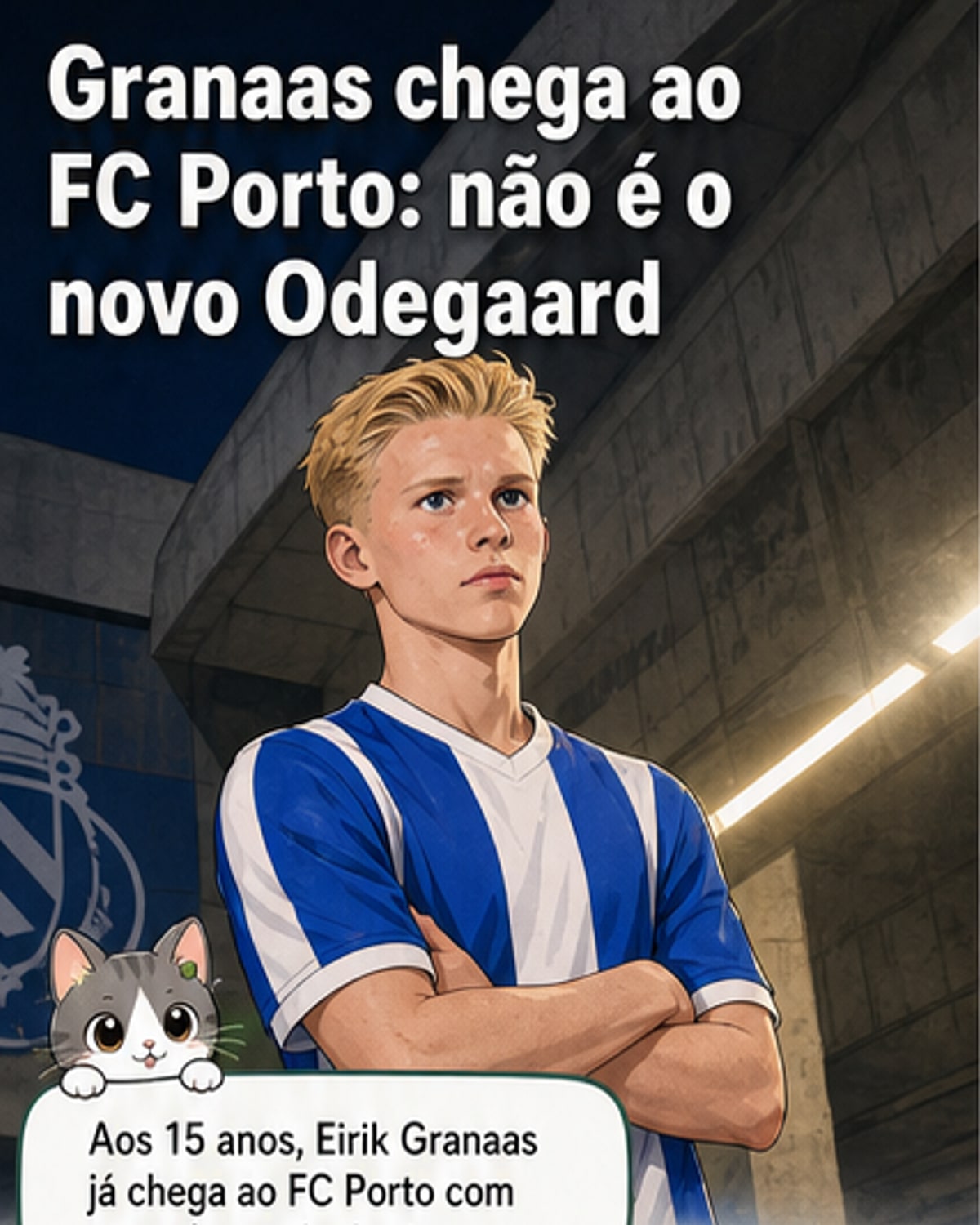 O jovem que superou Odegaard