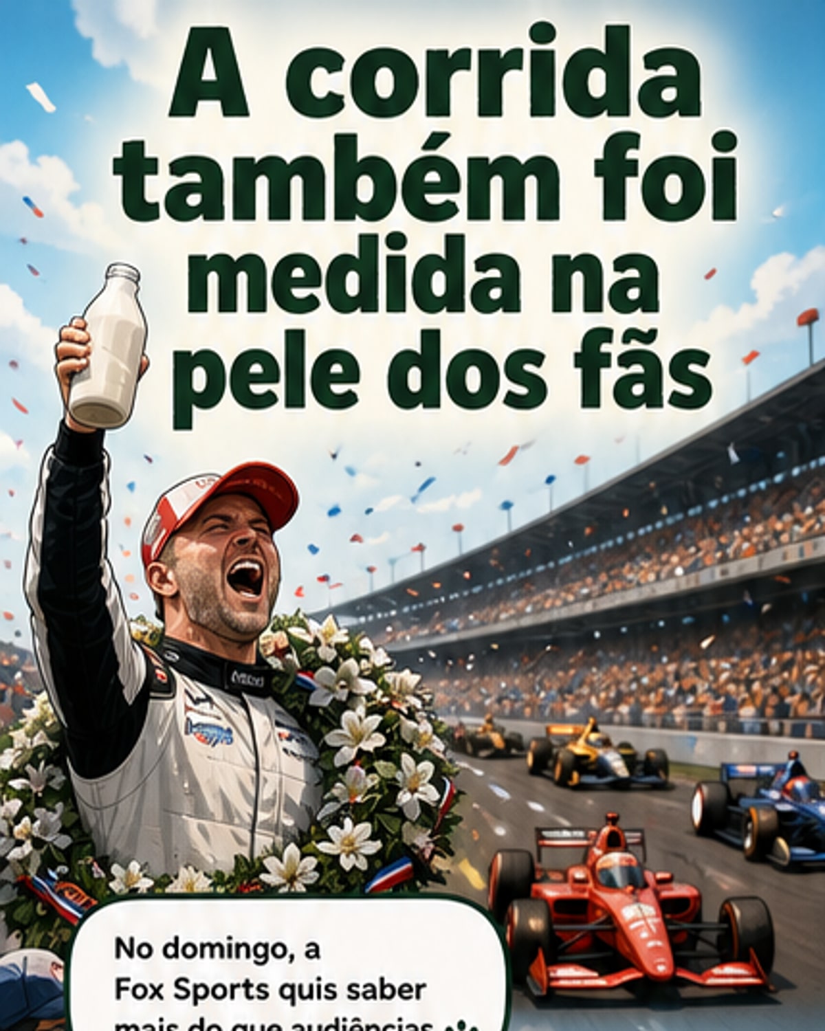 Fox mede emoções com suor de fãs