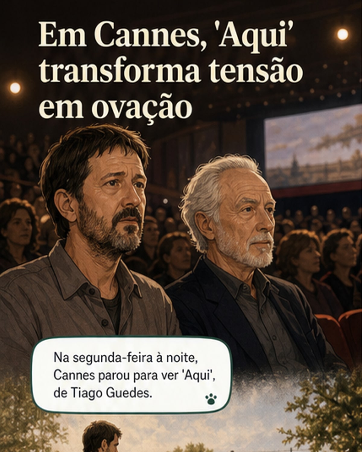 Ovação em Cannes para filme português