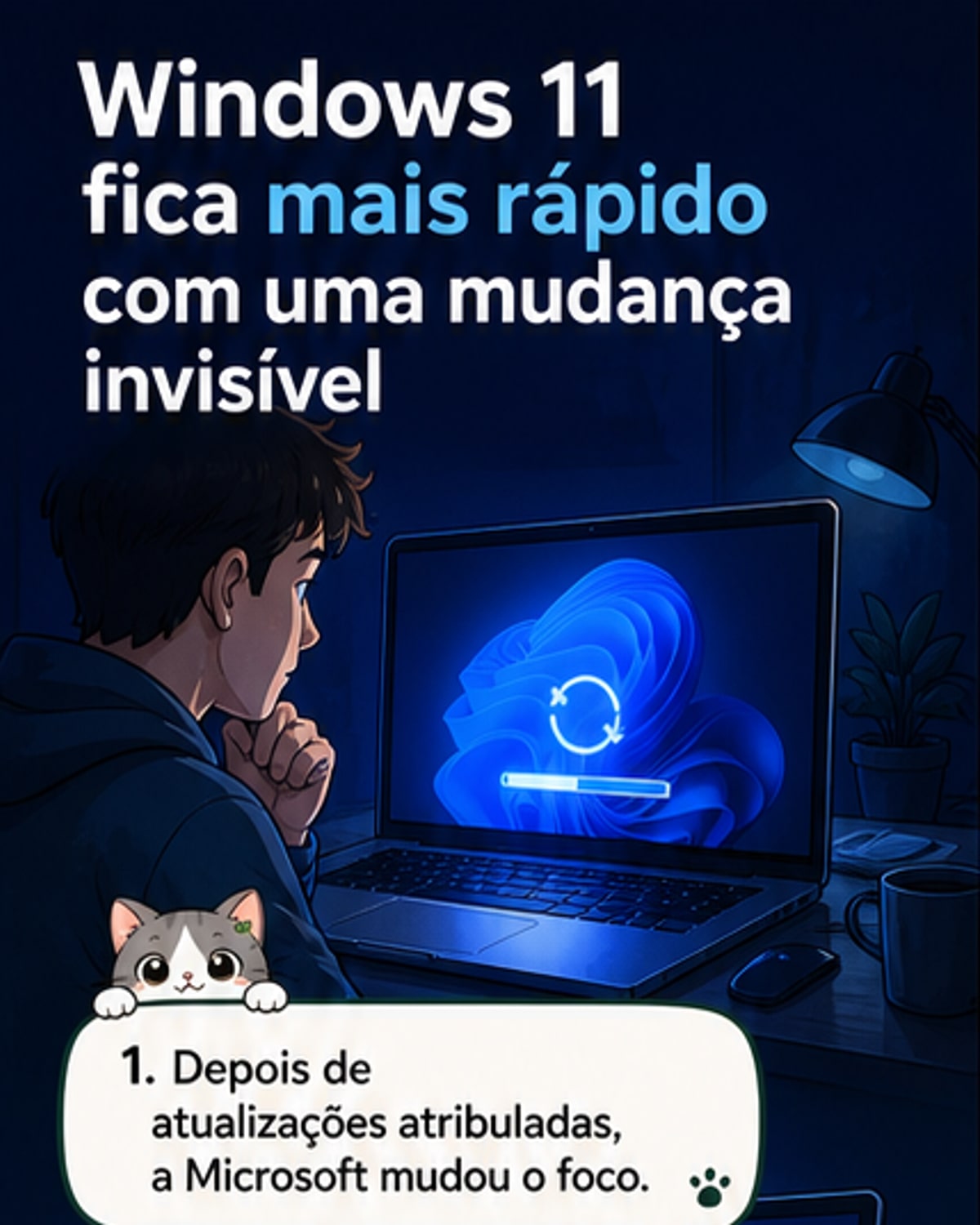 Windows 11 ficou mais rápido