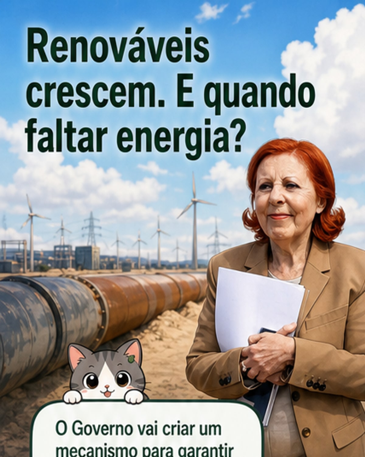 Portugal cria sistema para garantir energia em pico