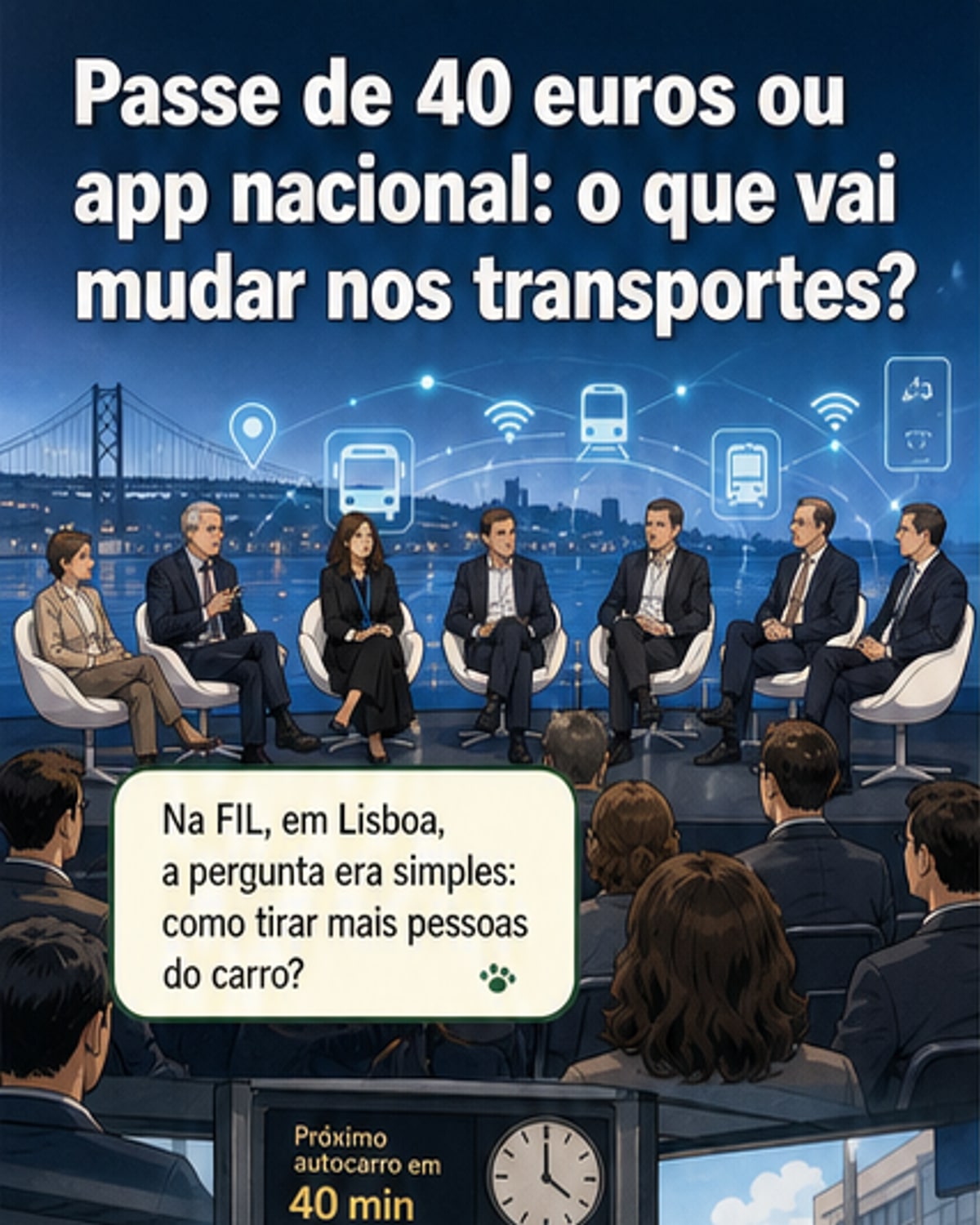 Passes de transporte vão mudar nos próximos 5 anos